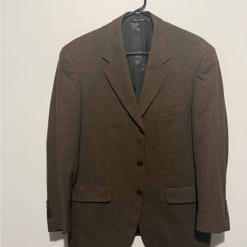 Louis Dell'Olio Classic Brown Blazer jacket